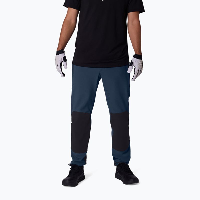 Pánske cyklistické nohavice Fox Racing Defend galaxy blue 2