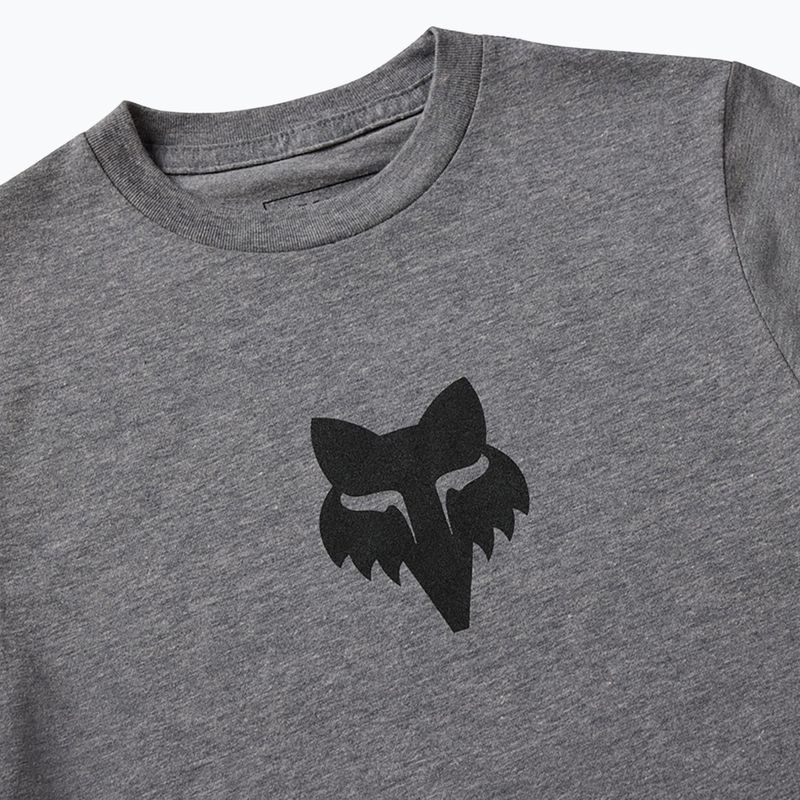 Detské tričko Fox Racing Fox Head SS Tee heather dark grey 3