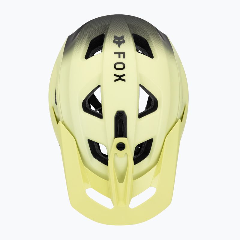 Cyklistická prilba Fox Racing Speedframe Pro Backfade lime 6