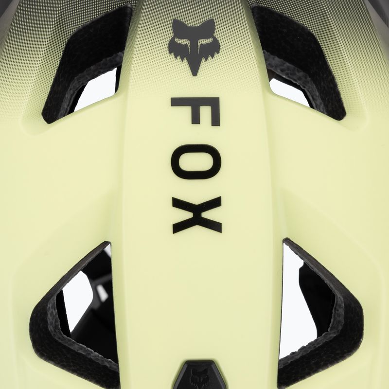 Cyklistická prilba Fox Racing Speedframe Pro Backfade lime 7