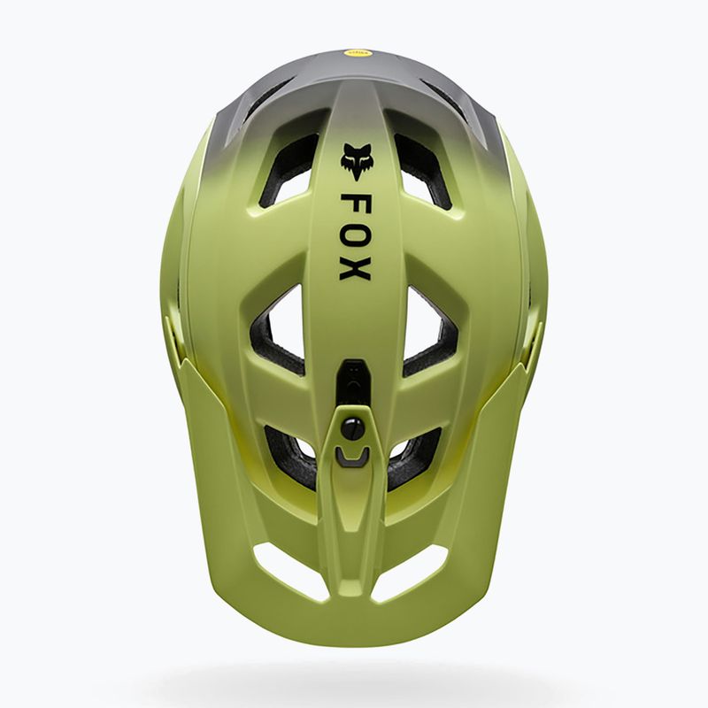 Cyklistická prilba Fox Racing Speedframe Pro Backfade lime 3