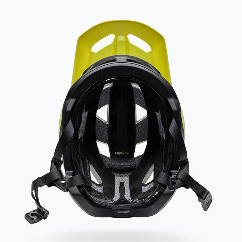 Cyklistická prilba Fox Racing Speedframe Pro Backfade lime 5