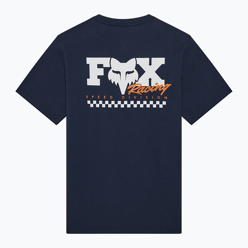 Pánske tričko Fox Racing Checker 195 Original midnight 6