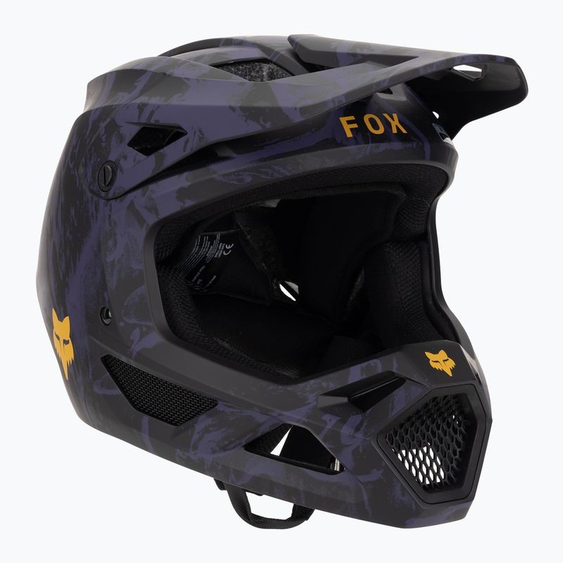 Cyklistická prilba Fox Racing Rampage Img Print plum