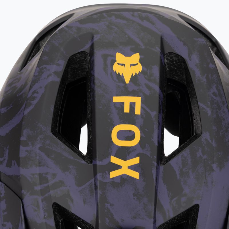 Cyklistická prilba Fox Racing Rampage Img Print plum 7