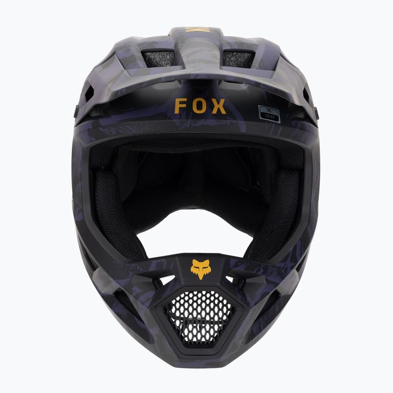 Detská cyklistická prilba Fox Racing Rampage Image Print Jr plum 2