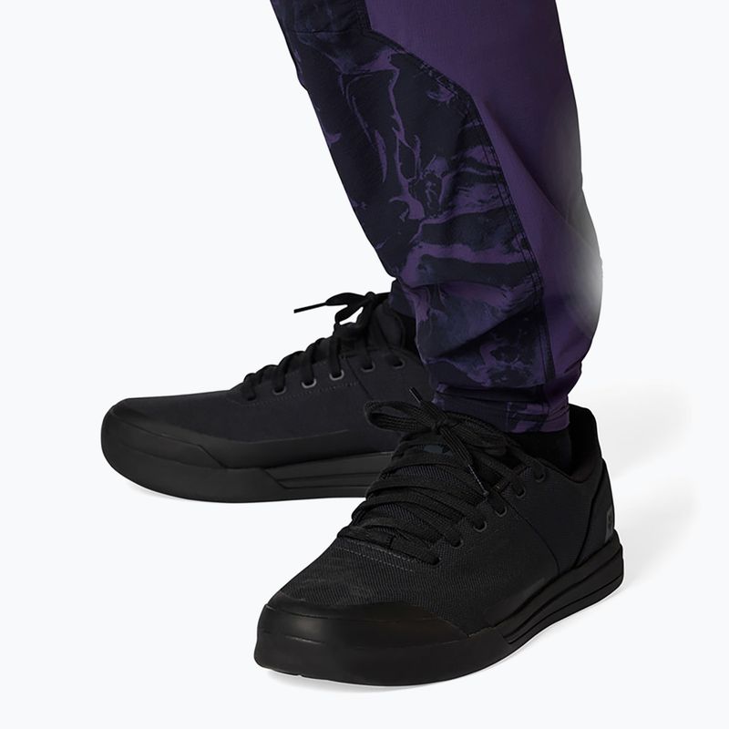 Pánske cyklistické nohavice Fox Racing Ranger Image Print plum 3