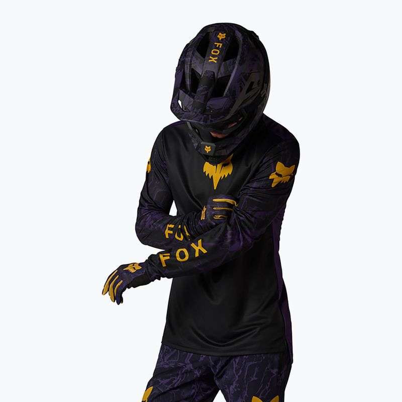 Detský cyklistický dres longsleeve Fox Racing Ranger Image Print Jr plum 3