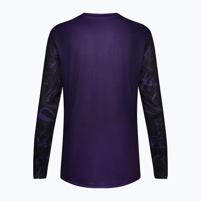 Detský cyklistický dres longsleeve Fox Racing Ranger Image Print Jr plum 6