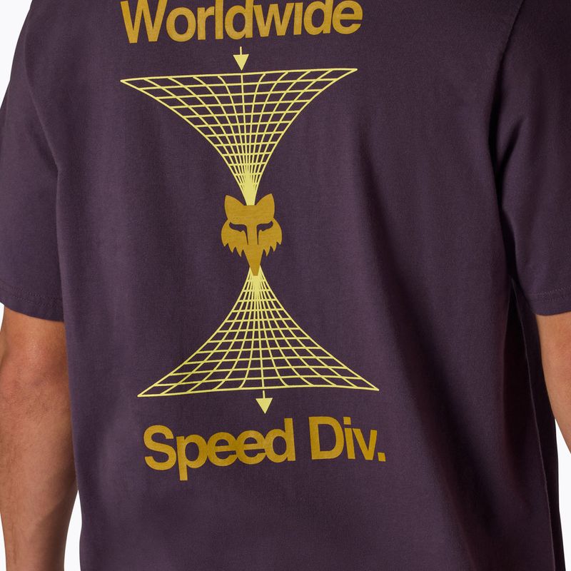 Pánske tričko Fox Racing Image Print 195 Original plum print 4