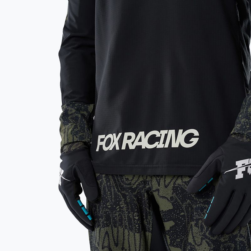 Pánsky cyklistický dres longsleeve Fox Racing Defend Thermal Lunar black 5