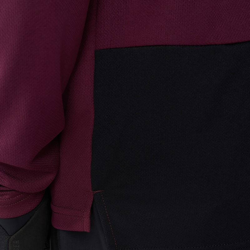 Pánsky cyklistický dres longsleeve Fox Racing Ranger Fox Head LS dark maroon 4