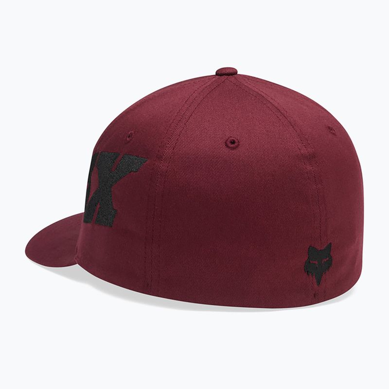 Pánska šiltovka Fox Racing Fox Head X Flexfit dark maroon 2