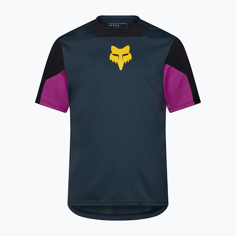 Pánsky cyklistický dres Fox Racing Defend Creation galaxy blue 5