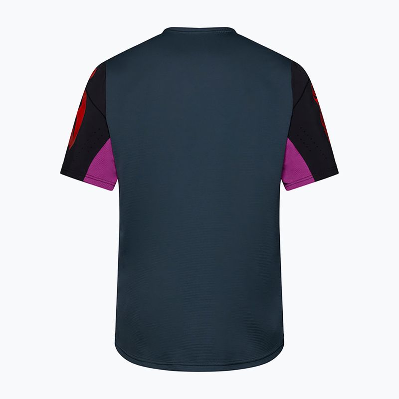 Pánsky cyklistický dres Fox Racing Defend Creation galaxy blue 6