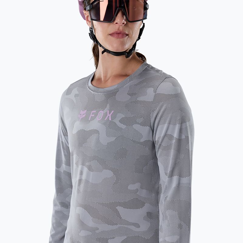 Dámsky cyklistický dres longsleeve Fox Racing Ranger Tru Dri pewter 3