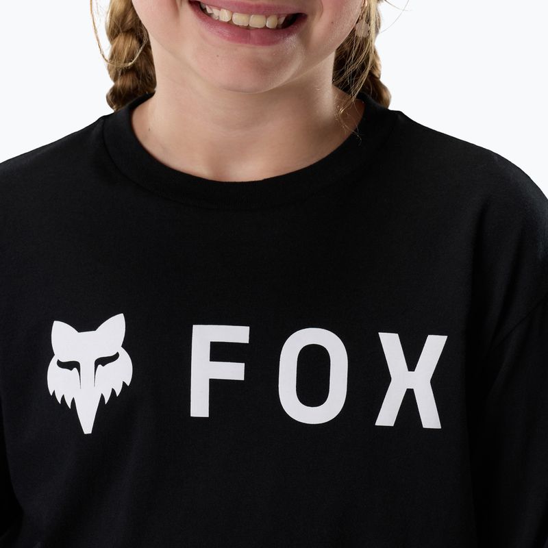 Detské tričko longsleeve Fox Racing Absolute u black 3