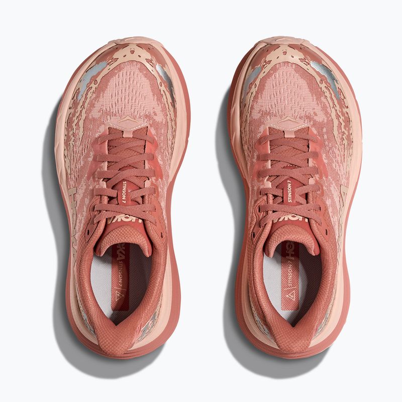 Dámske bežecké topánky HOKA Stinson 7 blush/rose latte 8