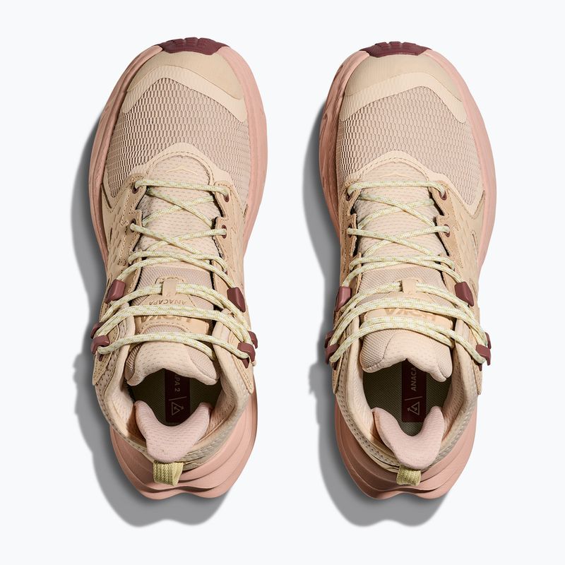Dámske turistické topánky HOKA Anacapa 2 Mid GTX oak/rose latte 8