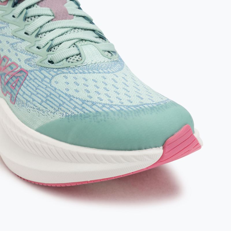 Detské bežecké topánky HOKA Mach 6 jadeite/alpine blue 7