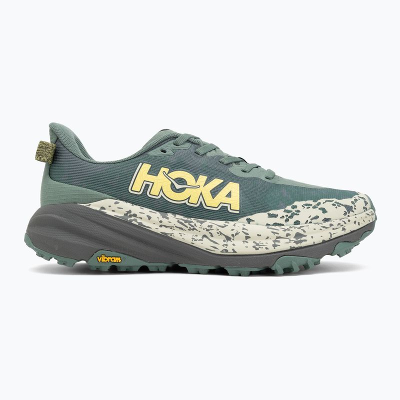 Pánske bežecké topánky HOKA Speedgoat 6 fern/asphalt grey 2