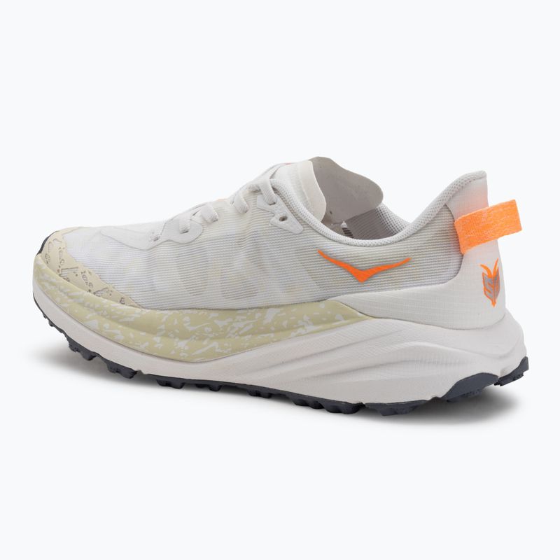 Pánske bežecké topánky HOKA Speedgoat 6 white/neon tangerine 3