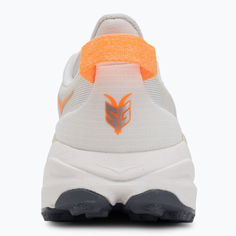 Pánske bežecké topánky HOKA Speedgoat 6 white/neon tangerine 6