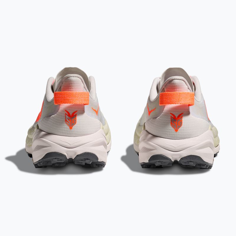 Pánske bežecké topánky HOKA Speedgoat 6 white/neon tangerine 6