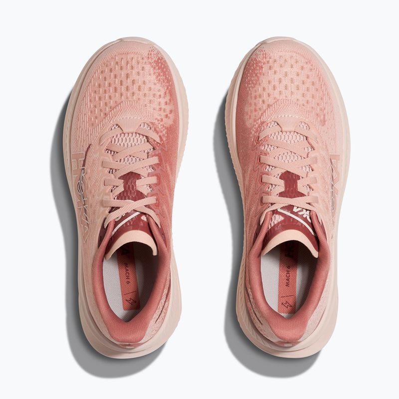 Dámske bežecké topánky HOKA Mach 6 roselatte/blush 8