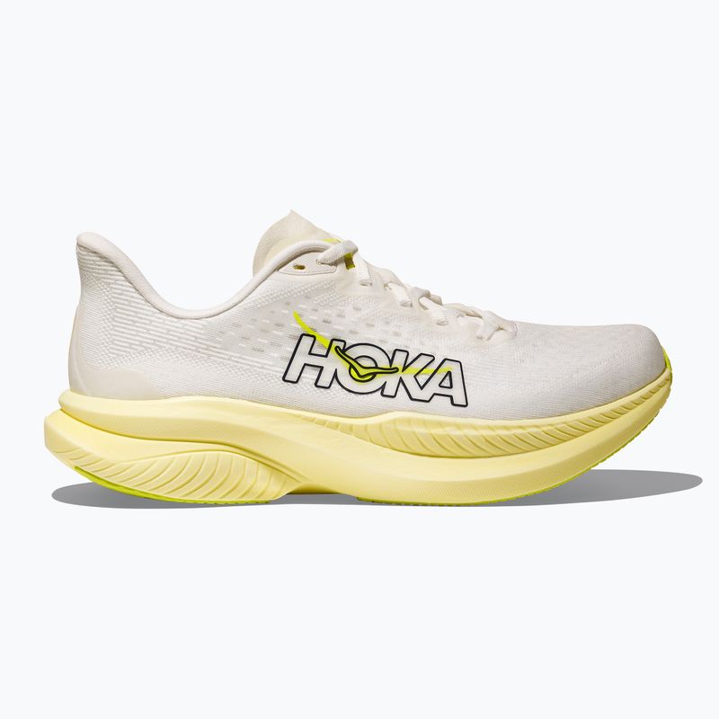 Dámske bežecké topánky HOKA Mach 6 white/neon hoka citrus 2