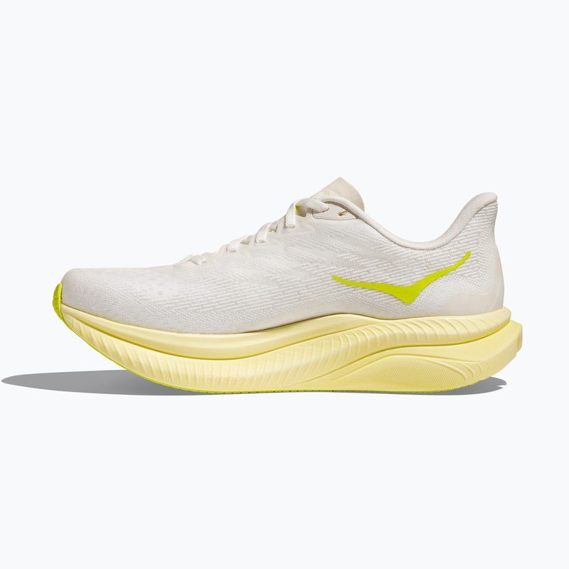 Dámske bežecké topánky HOKA Mach 6 white/neon hoka citrus 3