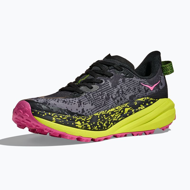 Dámske bežecké topánky HOKA Speedgoat 6 black/neon rose 4