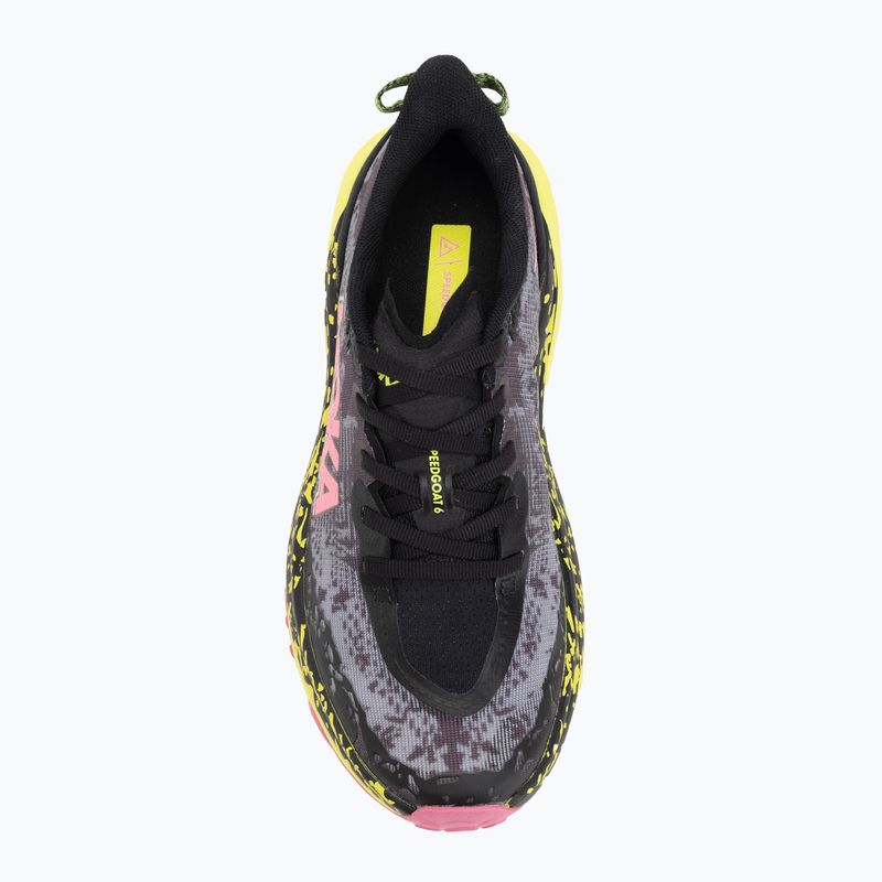 Dámske bežecké topánky HOKA Speedgoat 6 black/neon rose 5