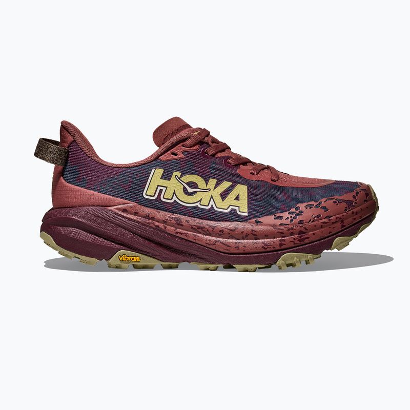 Dámske bežecké topánky HOKA Speedgoat 6 rouge/black cherry 2