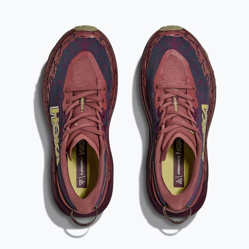 Dámske bežecké topánky HOKA Speedgoat 6 rouge/black cherry 8