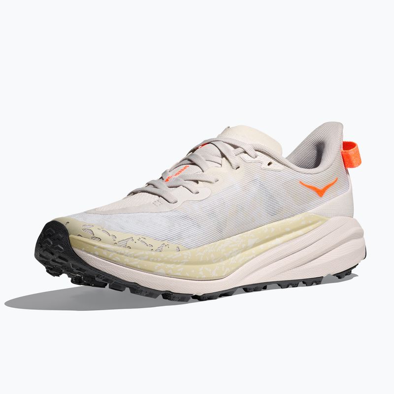 Pánske bežecké topánky HOKA Speedgoat 6 Wide white/neon tangerine 4