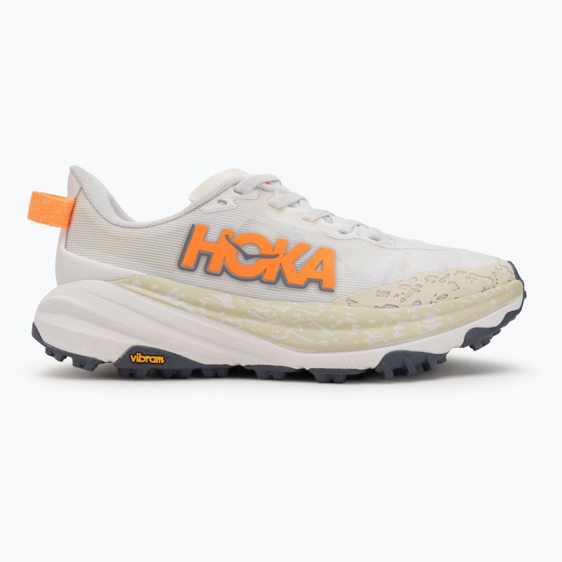 Dámske bežecké topánky HOKA Speedgoat 6 white/neon tangerine 2