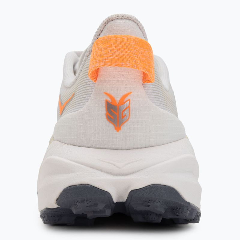 Pánske bežecké topánky HOKA Speedgoat 6 Wide white/neon tangerine 6