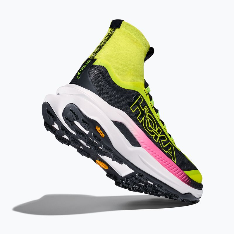 Pánske bežecké topánky HOKA Tecton X 3 neon hoka citrus/black 5