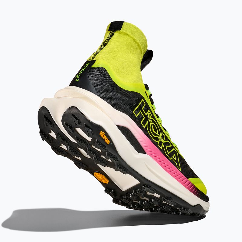 Dámske bežecké topánky HOKA Tecton X 3 neon hoka citrus/black 5