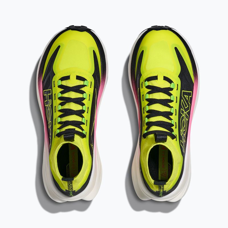 Dámske bežecké topánky HOKA Tecton X 3 neon hoka citrus/black 8