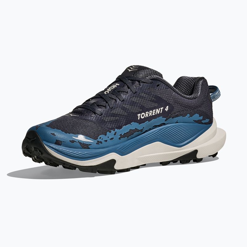 Pánske bežecké topánky HOKA Torrent 4 charcoal grey/foggy night 4