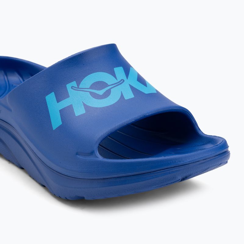 Šľapky HOKA Ora Athletic Slide ultramarine/skyward blue 7