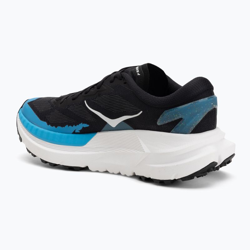 Pánske bežecké topánky Hoka Mafate X black/skyward blue 3