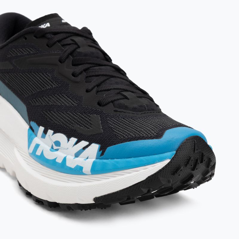 Pánske bežecké topánky Hoka Mafate X black/skyward blue 7
