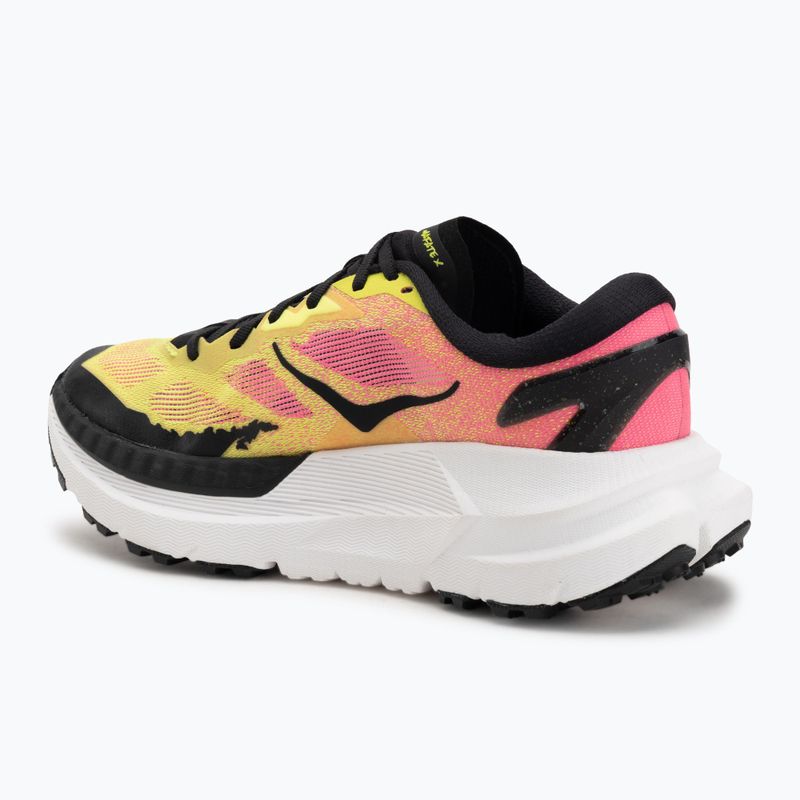 Pánske bežecké topánky Hoka Mafate X neon hoka citrus/neon rose 3