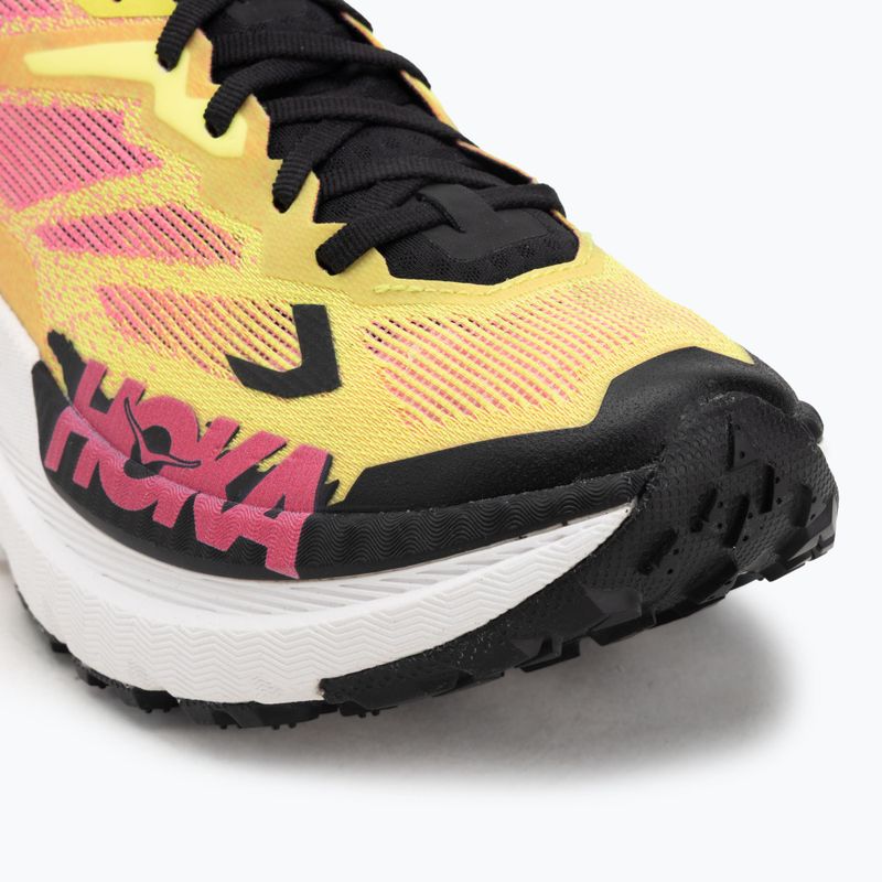 Pánske bežecké topánky Hoka Mafate X neon hoka citrus/neon rose 7