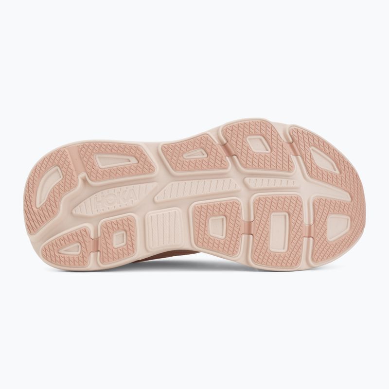 Dámske bežecké topánky Hoka Bondi 9 rose latte/rose cream 4