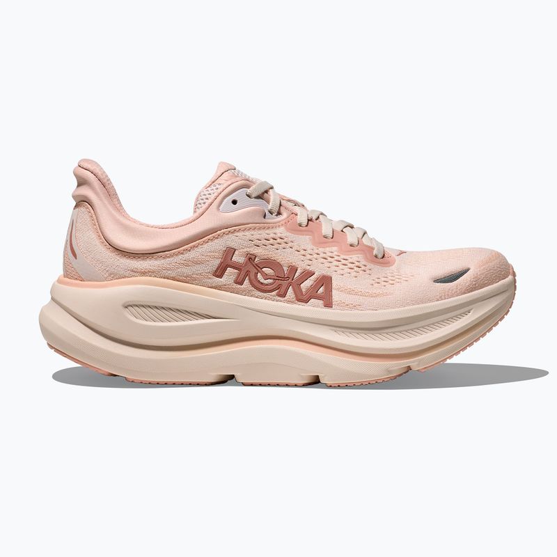 Dámske bežecké topánky Hoka Bondi 9 rose latte/rose cream 2