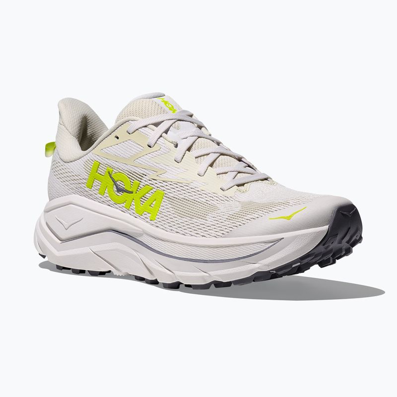 Pánske bežecké topánky HOKA Challenger 8 white/neon hoka citrus 8